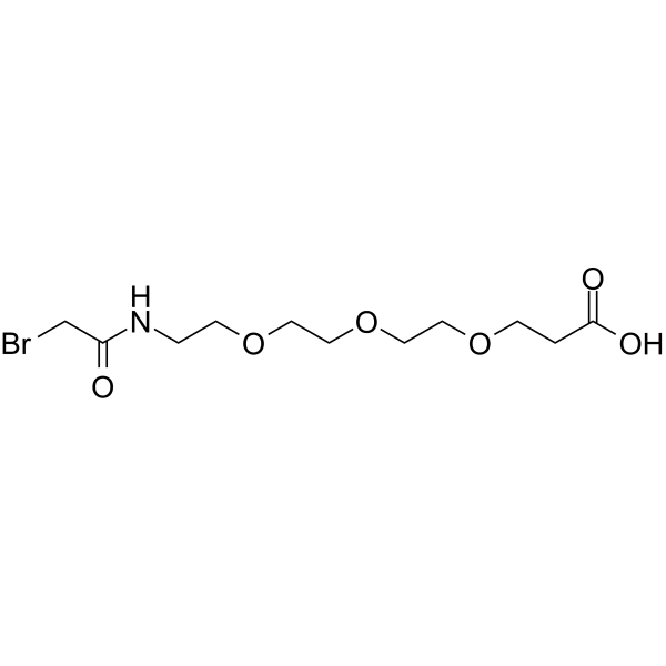 Bromoacetamido-PEG3-acid 1807534-79-7